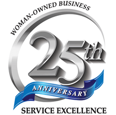 Accurate Biometrics 25th Anniversary Seal