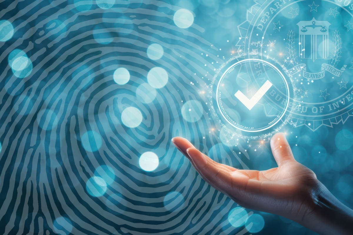 FBI IdHS fingerprinting concept image